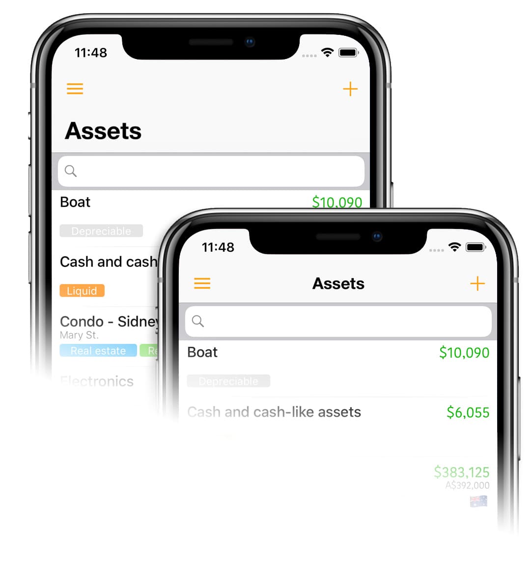 Modern navigation bar title