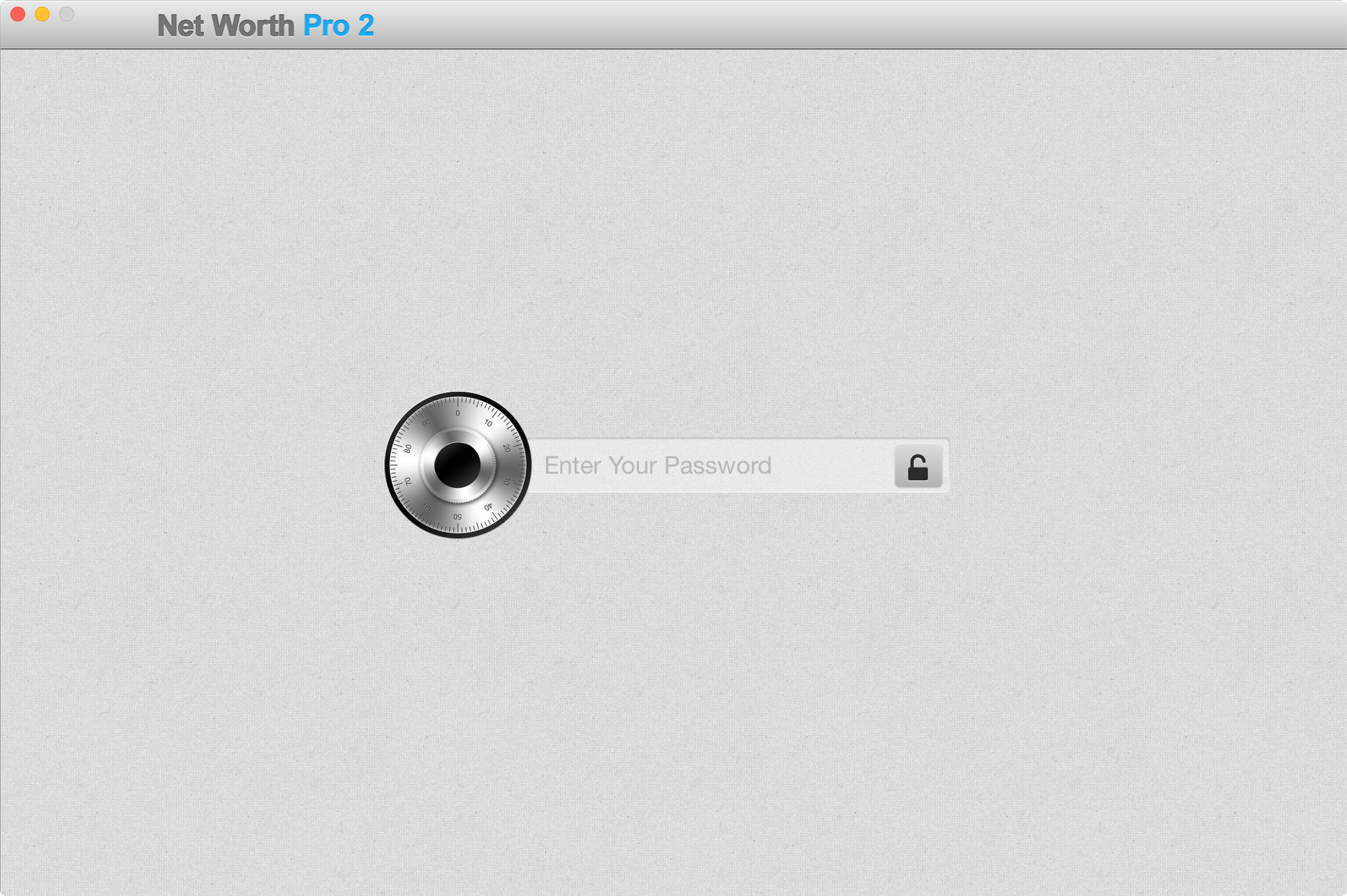 password entry