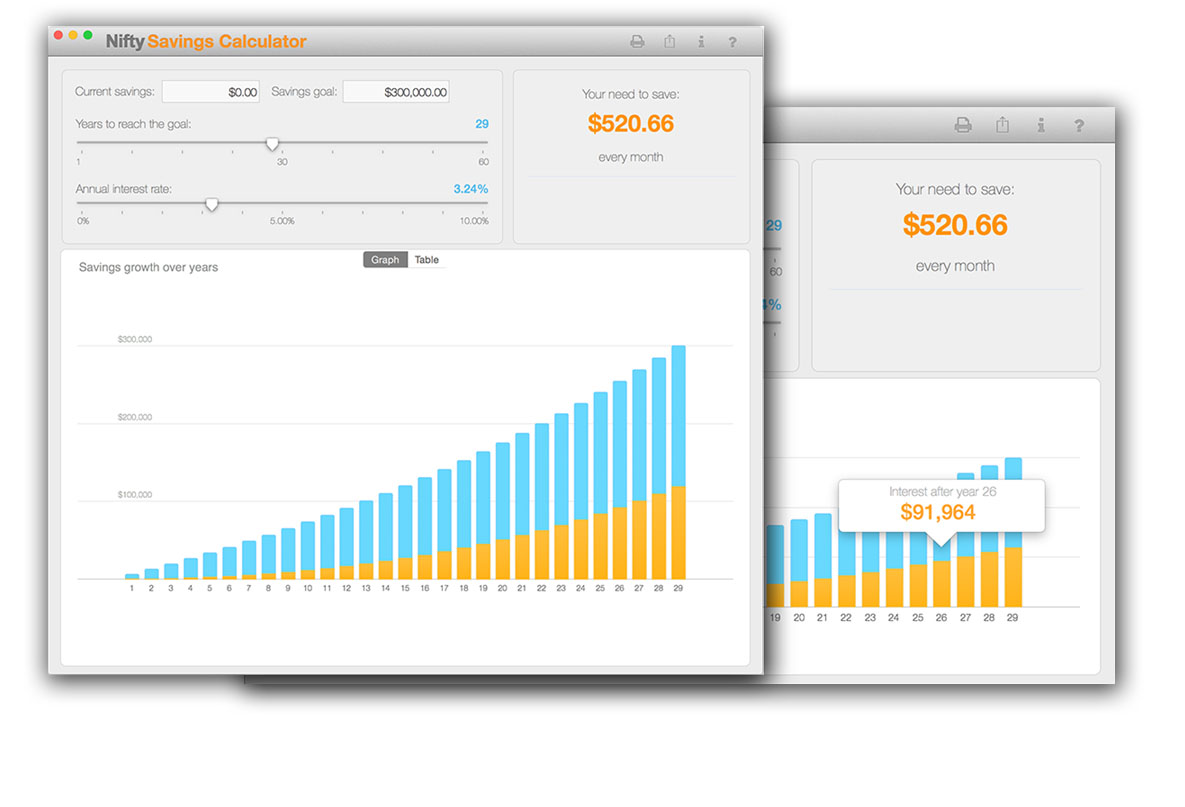 Savings Calculator