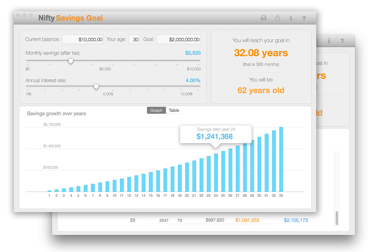 Savings Goal