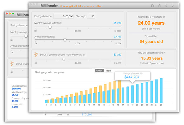 nifty millionaire for Mac OSX